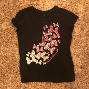 Disney Store Authentic Size 5/6 Bow Shirt